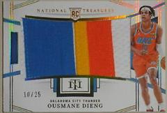 Ousmane Dieng [Patch Autograph Gold] #124 Basketball Cards 2022 Panini National Treasures Prices