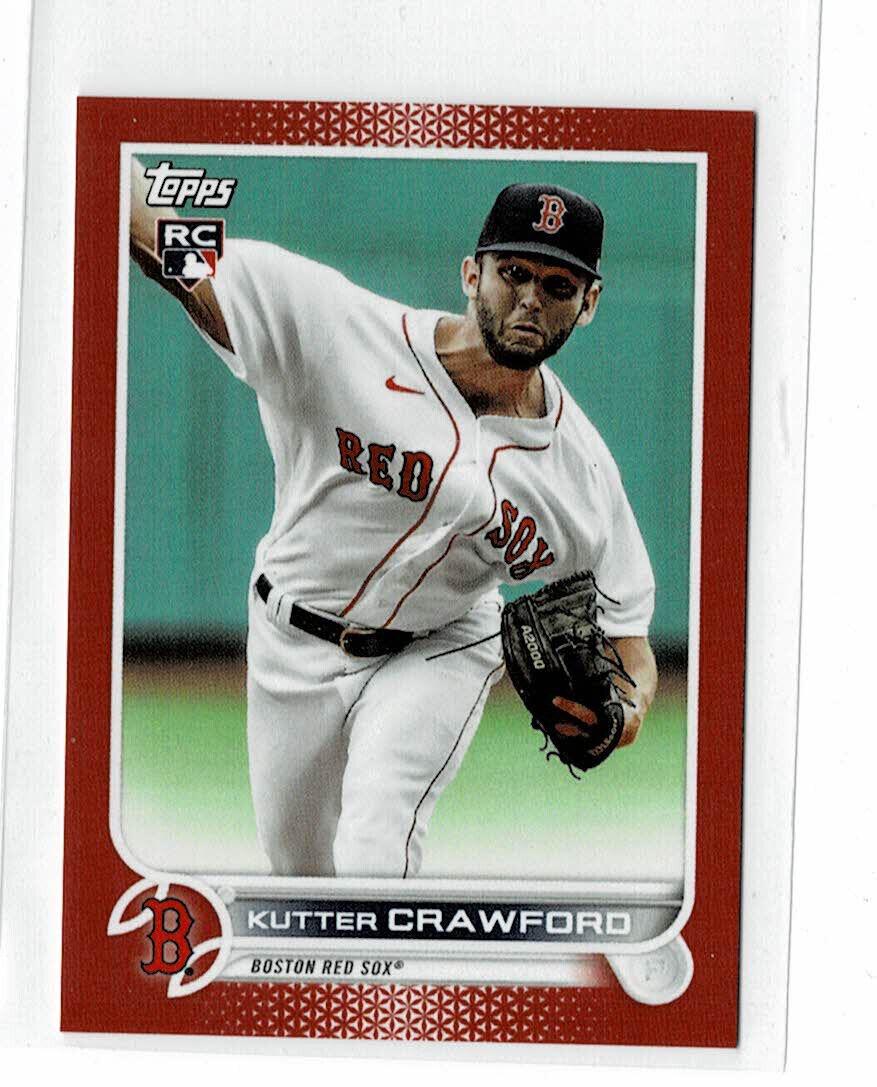 Kutter Crawford [Mini Red] #645 Prices | 2022 Topps | Baseball Cards