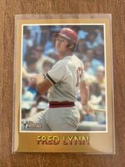 Fred Lynn [Gold Foil] #75BS-3 Baseball Cards 2024 Topps Heritage Baseball Sensation Prices