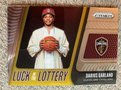 Darius Garland [Gold Prizm] Basketball Cards 2019 Panini Prizm Luck of the Lottery Prices