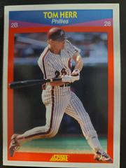 Tom Herr Baseball Cards 1990 Score Superstars Prices