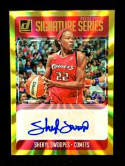 Sheryl Swoopes [Press Proof Gold Laser] #SS-SSW Basketball Cards 2019 Panini Donruss WNBA Signature Series Prices