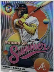 Ronald Acuna Jr. #SS-2 Baseball Cards 2023 Topps Pristine Swings of Summer Prices
