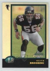 Keith Brooking [Refractor] #2 Football Cards 1998 Bowman Chrome Prices