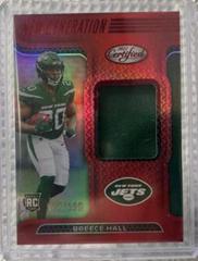 Breece Hall [Red] #NGJ-BH Football Cards 2022 Panini Certified New Generation Jerseys Mirror Prices