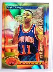 Isiah Thomas #87 Basketball Cards 1993 Finest Prices