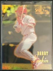 Barry Larkin [Mirror Gold] #27 Baseball Cards 1995 Select Certified Prices