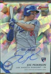 Joc Pederson [Atomic Refractor] Baseball Cards 2015 Bowman's Best of Autographs Prices