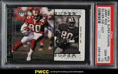 Jerry Rice [Silver Die Cut] Football Cards 1998 Upper Deck Super Powers Prices