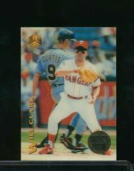 Will Clark [Artist's Proof] #132 Baseball Cards 1995 Sportflix UC3 Prices