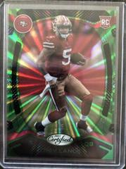 Trey Lance [Green] Football Cards 2021 Panini Certified Prices