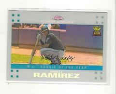 Hanley Ramirez [White Refractor] #255 Baseball Cards 2007 Topps Chrome Prices