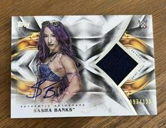 Sasha Banks [Blue] Wrestling Cards 2019 Topps WWE Undisputed Auto Relic Prices