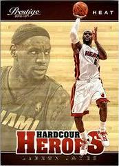 Lebron James Basketball Cards 2012 Panini Prestige Hardcourt Heroes Prices