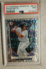 Mookie Betts [Silver Ice] Baseball Cards 2014 Bowman Prospects Prices