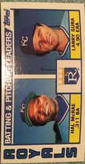 Royals Batting & [Pitching Leaders] #96 Baseball Cards 1984 Topps Prices