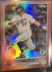 Albert Pujols [Hot Pink] #237 Baseball Cards 2022 Topps 1st Edition Prices