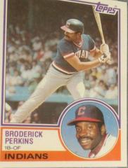 Broderick Perkins #86T Baseball Cards 1983 Topps Traded Prices