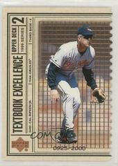 Cal Ripken Jr. [Double] Baseball Cards 1999 Upper Deck Textbook Excellence Prices