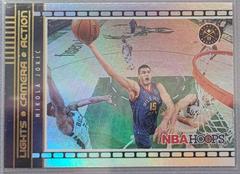 Nikola Jokic [Holo] Basketball Cards 2021 Panini Hoops Lights Camera Action Prices