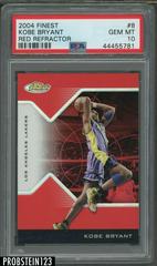 Kobe Bryant [Red Refractor] #8 Basketball Cards 2004 Finest Prices