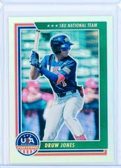 Druw Jones [Hobby Longevity Holo Gold] Baseball Cards 2022 Panini Stars & Stripes USA Prices