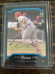Yadier Molina [1st Edition] Baseball Cards 2004 Bowman Prices