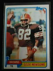 Ozzie Newsome #435 Football Cards 1981 Topps Prices
