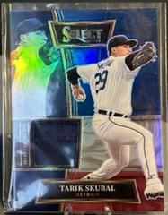 Tarik Skubal [Tri Color] Baseball Cards 2022 Panini Select Swatches Prices