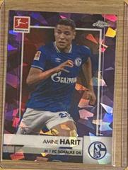 Amine Harit [Purple Refractor] Soccer Cards 2020 Topps Chrome Bundesliga Prices