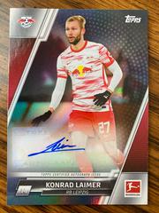 Konrad Laimer [Black] Soccer Cards 2021 Topps Bundesliga Autographs Prices