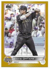 Shohei Ohtani [Gold] #ASG-4 Baseball Cards 2022 Topps Update All Star Game Prices