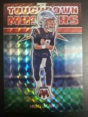 Mac Jones [Red] #TD-9 Football Cards 2022 Panini Mosaic Touchdown Masters Prices
