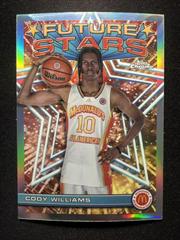 Cody Williams #FS-6 Basketball Cards 2023 Topps Chrome McDonald's All American Future Stars Prices