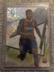 Ansu Fati [Speckle Refractor] #47 Soccer Cards 2020 Topps Finest UEFA Champions League Prices