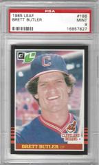 Brett Butler #186 Baseball Cards 1985 Leaf Prices