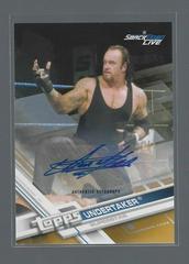 Undertaker [Gold Autograph] Wrestling Cards 2017 Topps WWE Prices