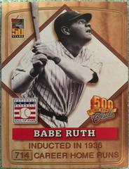 Babe Ruth Baseball Cards 2001 Topps Post 500HR Club Prices