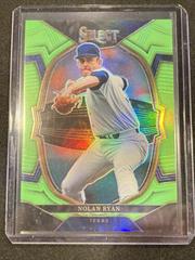 Nolan Ryan [Neon Green] Baseball Cards 2023 Panini Select Prices