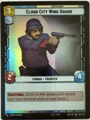 Cloud City Wing Guard [Foil] #63 Star Wars Unlimited: Spark of Rebellion Prices