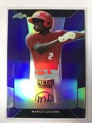 Marco Luciano [Purple] #BA-ML1 Baseball Cards 2018 Leaf Metal Draft Autograph Prices