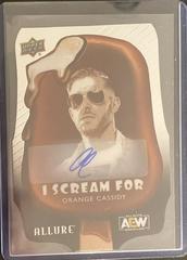 Orange Cassidy [Autograph] #ISF-3 Wrestling Cards 2022 Upper Deck Allure AEW I Scream For Prices