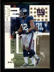 Michael Strahan [Gold] Football Cards 2002 Upper Deck MVP Prices