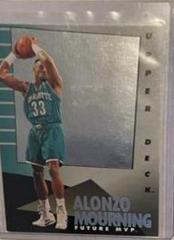 Alonzo Mourning Basketball Cards 1992 Upper Deck MVP Holograms Prices