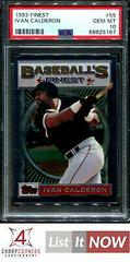 Ivan Calderon Baseball Cards 1993 Finest Prices