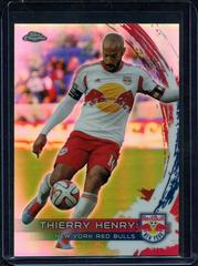 Thierry Henry [Refractor] #6 Soccer Cards 2014 Topps Chrome MLS Prices