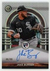 Jake Burger Baseball Cards 2022 Topps Tribute League Inauguration Autographs Prices