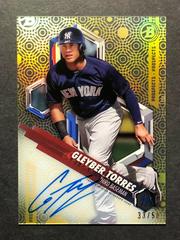 Gleyber Torres [Autograph Gold Rainbow] #GT Baseball Cards 2018 Bowman High Tek Prices
