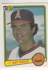 Andy Hassler #290 Baseball Cards 1983 Donruss Prices