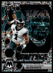 Jalen Hurts [No Huddle Silver] #M-12 Football Cards 2023 Panini Mosaic Montage Prices